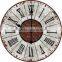 Antique MDF Wall Clock / Retro Vintage Style MDF Clock Wall