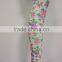 colorful flower printing tights