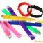 2015 colorful wristband bracelet usb/new metal bracelet usb flash drive