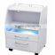 White wooden UV sterilization beauty nail salon trolley