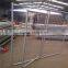 2015 Hot Sale! 3.0x3.0x1.8m Hot Dip Galvanized Dog Kennel Dog Cage Pet Cage