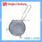 Hot sale double ears colander stainless steel metal mesh strainer with long handle