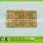 Laser cutting wooden bamboo wood card/tag