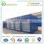 Prefabricated storage container house with door