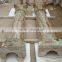 Long Life DARK GREEN ONYX COLUMNS PILLARS CARVED TOP