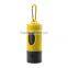 waste bag dispenser and torch with carabiner