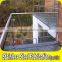 Outdoor Floor Mounting Stainless Steel Safety Balcony Barrier