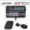 3.5'' GPS Universal Car HUD Head Up Display Car Alarm System Speed Warning With Campass
