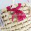 Natural corn husk woven cute baby basket set for gift