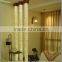 glass pillars with bubbles for partition wall