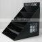 Custom 5 tier Black Perspex Organic Glass Acrylic Displays and Shelf