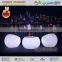 light up white plastic coffee table for wedding (TP112)