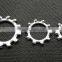 304 Stainless steel butterfly washer/saddle single tooth washer/non-slip gasket M3-M16