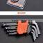 9 PCS SHORT BALL KEY WRENCH