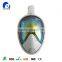 Rainbow Mirror Lenses 180 Degree Panoramic Seaview Full Face Mask For Snorkel