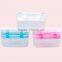 Small Size and Easy- carrying Plastic Medicinal Box with compartments