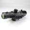 Compact 2.5-10X40 rifle scope red green Mil-Dot Reticle with side attached green laser sight scope with quick release mount
