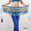 Exotic belly dance sequin hip scarf belly dancing paillettes hip scarf