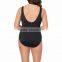 Solid One Piece Over Plus Size Swimsuit Custom 82% Polyester 18% Spandex Well Stretchy Bodysuit Partially Lined Soft Cup Swim