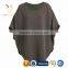 Women Merino Wool Knit Plus Size Ponchos