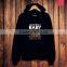 custom 100% polyester printing pullover hoodie with own logo