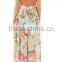 ShiJ 2017 Summer Latest Backless Floral Print Women Long Chiffon Maxi Dresses