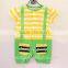 new design short sleeve funny baby clothes romper Infant Jumpsuits New Born Clothing Summer Baby Gift