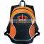 Boomerang Backpack - has front zippered pocket with interior organization, padded shoulder straps and comes with your logo