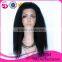 Dyeable 8-24 inches Indian Human Hair Full Lace Wigs for Black Women