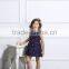 Baby Girl Dress Kids Children Sleeveless Navy Cherry Cotton Dresses Cute Bowknot Summer Clothing Girl