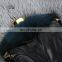 Raccoon fur collar genuine raccoon fur vest/gilet promotional price