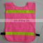 100% Polyster tricot High Visibility vest with child