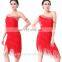 BestDance Salsa dance dress Gatsby dress dance tassel dress wear for women