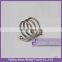 NR003 matte silver spiral napkin rings wholesale