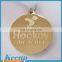 Custom Simple Hockey Sports Gold Medal for Souvenir