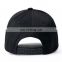 Daijun New Design OEM Hot Sale 100%polyester Grey Plastic Buckle Patch Men Custom Flat Brim Unstructured 6 Panel Hat
