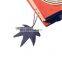 Custom made leather bookmark