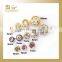 6,7,8,10MM rhinestone prong studs for leather