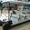 High performance electric tourist vehicle 8 seater golf cart with powerful motor of 5KW/48V|AX-B9+3
