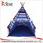 2 kid wooden canvas tent fabric foldable kid play kid tent