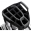 Classic golf cart bag with stripes