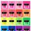The new fashion nail glitter powder neon color dip powder non-toxic colored powders