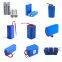 Rechargeable batteries 18650 battery pack 3.7v 7.4v 11.1v 14.8v 2600mah 5000mah 10000mah for LED light torches