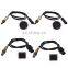 4pcs Air Fuel Ratio Oxygen Sensor Up Downstream for 04-06 BMW 3.0L Auto Trans 2345137 2344473
