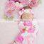 Baby Swaddle Blanket Wrap Set Cotton Sleeping Blanket For All Year Around