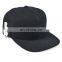 Customize Flat Brim Bulk Plain Black Plain Snapback Hat