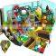 Large castle style children amusement park with slide,kids indoor playground