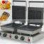 china supplier double waffle machine / industrial waffle stick maker