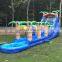 Inflatable Tropical Water Slides Backyard Blow Up Long Slip and Slide Water