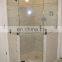 3 sided shower room shower enclosure/cubicle stainless steel tempered glass shower enclosure